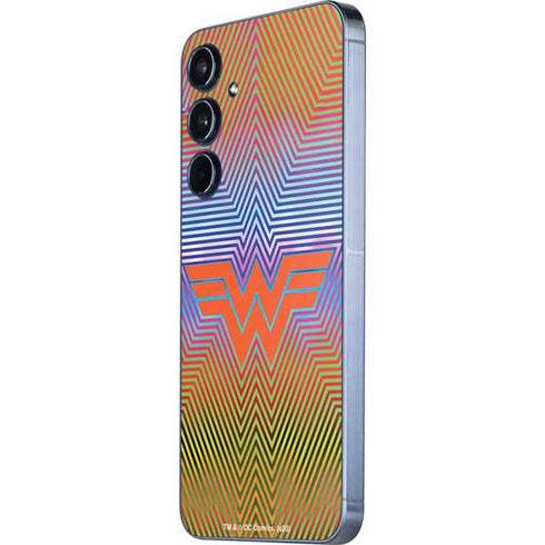 Wonder Woman 1984 (2020) Rainbow Chevron Logo Galaxy A35 5G Skin